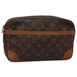 LOUIS VUITTON Clutch Compiegne 28 M51845 LV Auth BA3196 Monogramm