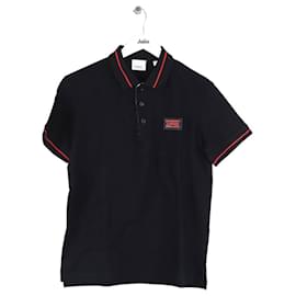 Burberry-Black cotton polo-Black