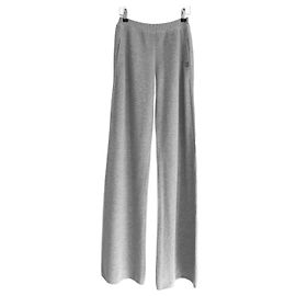 Pantalones de chándal Chanel Línea 2009 09P Gris