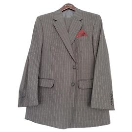 Autre Marque Terno sob medida Holland e Sherry Savile Row Cinza antracite