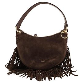Bash Borsa in camoscio Marrone