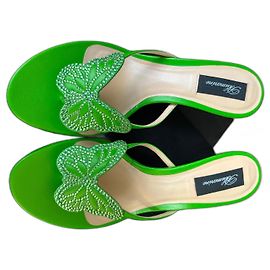 BLUMARINE MULES BUTTERLY VERT FLUO Vert