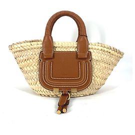 Sac à main Chloé Marcie Marron Beige