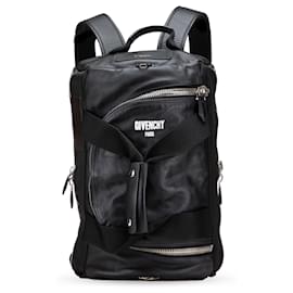 Givenchy-Givenchy Black Leather Backpack-Black