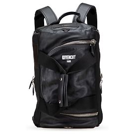 Zaino in pelle nera Givenchy Nero