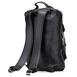 Givenchy-Givenchy Black Leather Backpack-Black