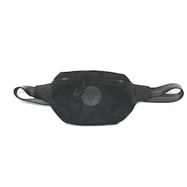 Burberry-Burberry Black Canvas Fanny Pack-Black