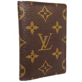 Louis Vuitton-Louis Vuitton Monogram Business Card Holder-Brown,Monogram