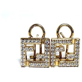 Fendi Damen Forever Stud Clip Ohrringe Andere