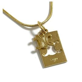 Céline Collana Pendente Interlock Triomphe Separabili Celine Altro