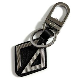 Christian Dior Men's Key Holder Ring CD Diamond D-Touch Other