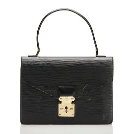 Borsa Epi Concorde Louis Vuitton Nero