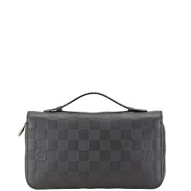 Louis Vuitton Damier Infini Zippy XL Long Wallet Black