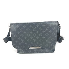 Louis Vuitton Monogram Eclipse Messenger Explorer MM Tasche Schwarz Monogramm