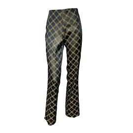 Pantalon Versace Classic V2 Noir et Doré Noir Doré