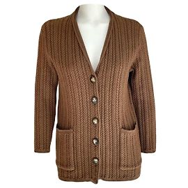 Yves Saint Laurent Pullover Braun