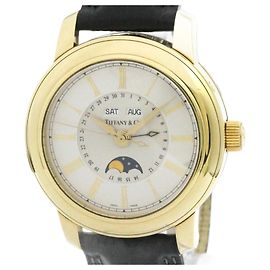 Tiffany & Co Relógio Tiffany Mark Fase da Lua Calendário Triplo em Ouro 18K Outro