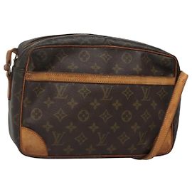 LOUIS VUITTON Monogram Trocadero 27 Bolsa de Ombro M51274 LV Auth 131301 Monograma