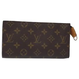 LOUIS VUITTON Monogram Bucket GM Accessory Pouch LV Auth 131296 Monogram