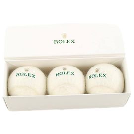 Rolex tennis balls White