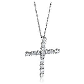 Harry Winston Symbols Cross Diamond Pendant in  Platinum 1.5 CTW Other