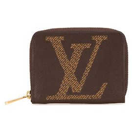 Monedero Zippy Monogram Gigante Louis Vuitton Castaño
