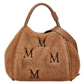 Bolsa de compras Teddy Bear Marina Max Mara Castaño