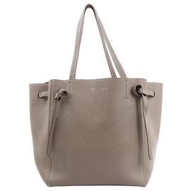 Céline Bolsa de ombro Tie Shoulder Hippo Phantom Small da CELINE em taupe Marrom