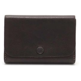 Hermès MC2 Newton Leather Card Case Brown Dark brown