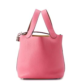 Hermès Hermes Picotin Lock PM Handbag Pink