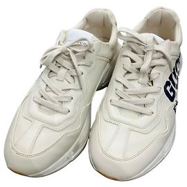Gucci Low-Cut Sneakers in Ivory Cream