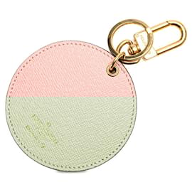 Louis Vuitton-Louis Vuitton Monogram Portocle Jungle Dot Bag Charm Keychain-Brown,Pink,Red