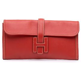 Hermès Rojo Swift Jige Elan 29 Roja Otro