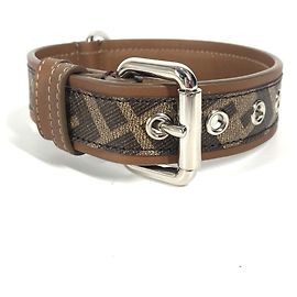 Collier pour chien Fendi Zucca Marron