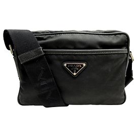 BORSA MESSENGER PRADA RE-NYLON E SAFFIANO 2VH048 NERA Nero
