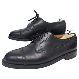 SCARPE JM WESTON DERBY 579 GISCARD TRIPLE SUOLE 10.5E 44.5 L 45 Nero