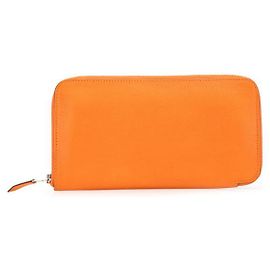Hermès Hermes Azap Lang Epsom Geldbörse Orange