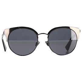 Dior Frame Diorama Mini Sunglasses in Black Metal  Black