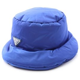 Chapéu de nylon Prada 2HC248 Azul