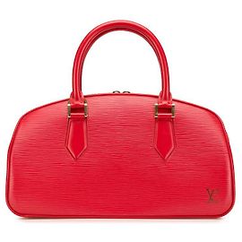 Borsa a mano Jasmin in pelle Epi Louis Vuitton Rosso