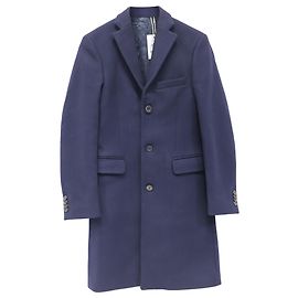 Acne Studio Chester Coat Garret in Navy Blue Wool Blue Navy blue