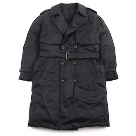 Alfred Dunhill Dunhill Nylon Down Jacket Trench Coat Black S Black