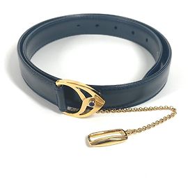 Cinturón de cuero Cartier Sapphire Line Otro
