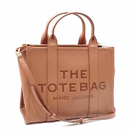 Bolsa tote de couro Marc Jacobs Marrom