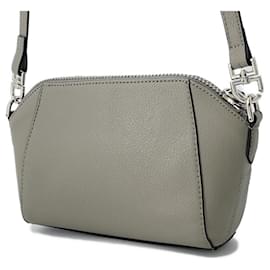 Givenchy-Givenchy Antigona Leather Shoulder Bag-Brown