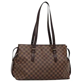 Louis Vuitton-LOUIS VUITTON Damier Ebene Chelsea Tote Bag N51119 LV Auth BA3637-Other