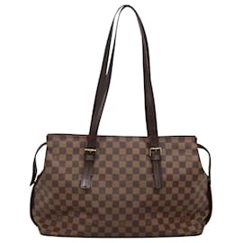 Louis Vuitton-LOUIS VUITTON Damier Ebene Chelsea Tote Bag N51119 LV Auth BA3637-Other