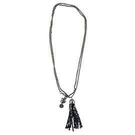 Swarovski Collar de cristal negro Negro