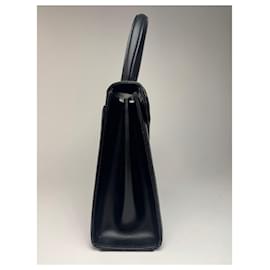 Givenchy-Vintage Givenchy 4G leather bag black-Black