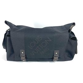 Bolsa transversal Louis Vuitton Damier Geant Perrier Preto
